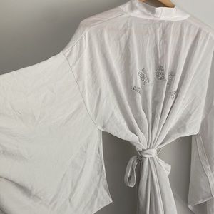 RARE VICTORIAS SECRET ANGEL RHINESTONE ROBE!